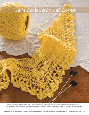 Long Thread Media Books Victorian Lace: 7 Timeless Projects to Knit – eBook printed copy