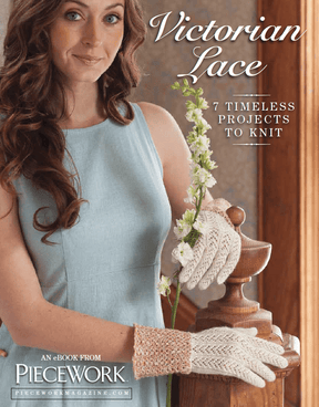 Long Thread Media Books Victorian Lace: 7 Timeless Projects to Knit – eBook printed copy