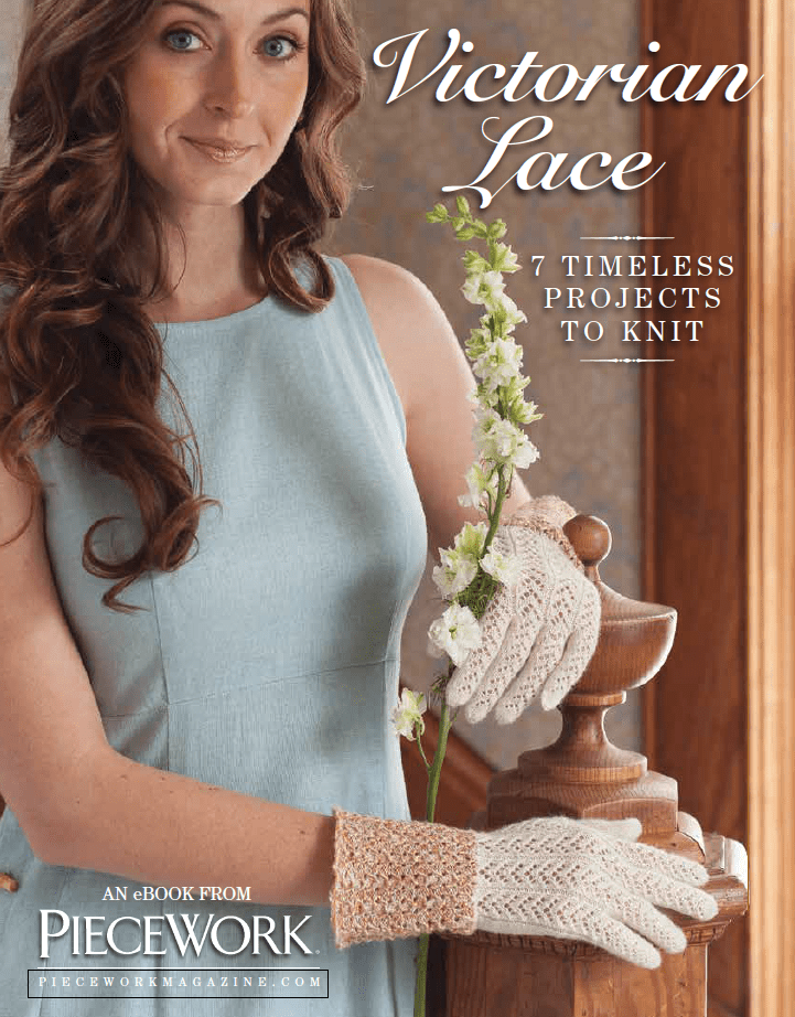 Long Thread Media Books Victorian Lace: 7 Timeless Projects to Knit – eBook printed copy