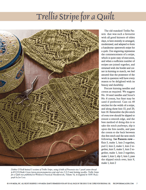 Long Thread Media Books Victorian Lace: 7 Timeless Projects to Knit – eBook printed copy