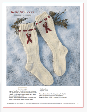 Long Thread Media Books Winter Games: 4 Projects to Knit & More – eBook printed copy