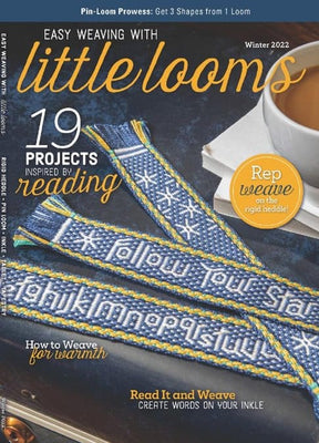 Long Thread Media Magazines Easy Weaving with Little Looms - Winter 2022