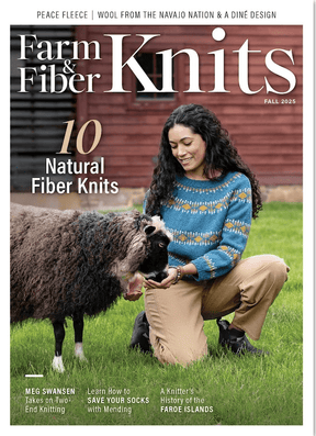 Long Thread Media Magazines Farm & Fiber Knits Magazine, Fall 2025