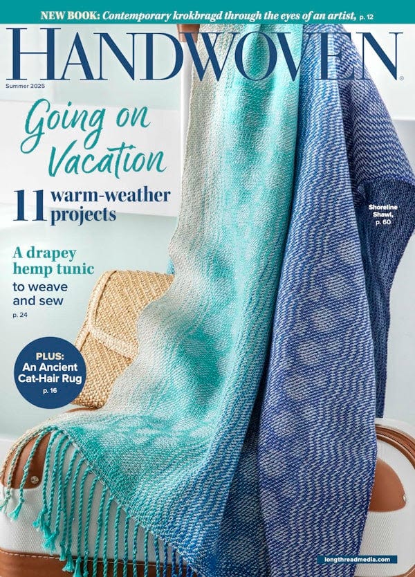 Long Thread Media Magazines Handwoven Magazine, Summer 2025