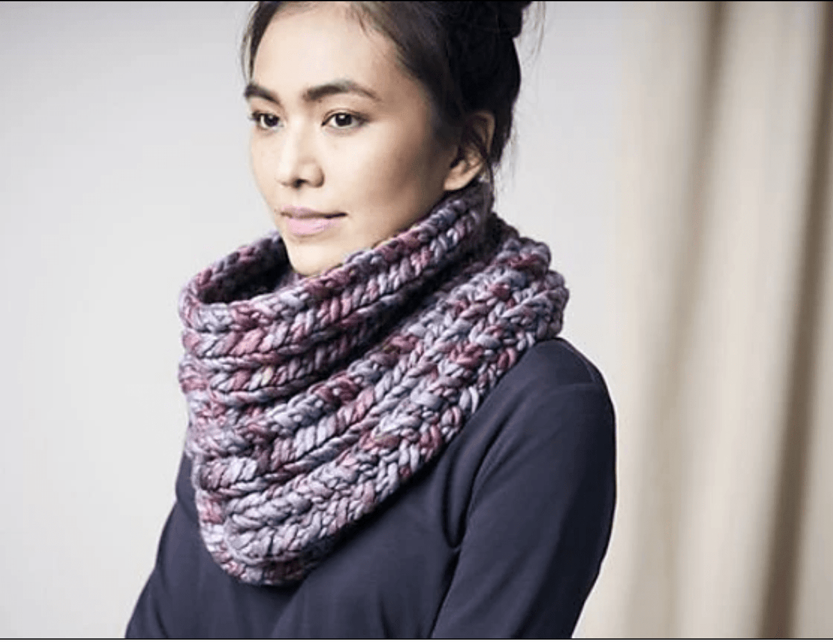 Malabrigo Yarn Digital Patterns Indigo Cowl Pattern, download