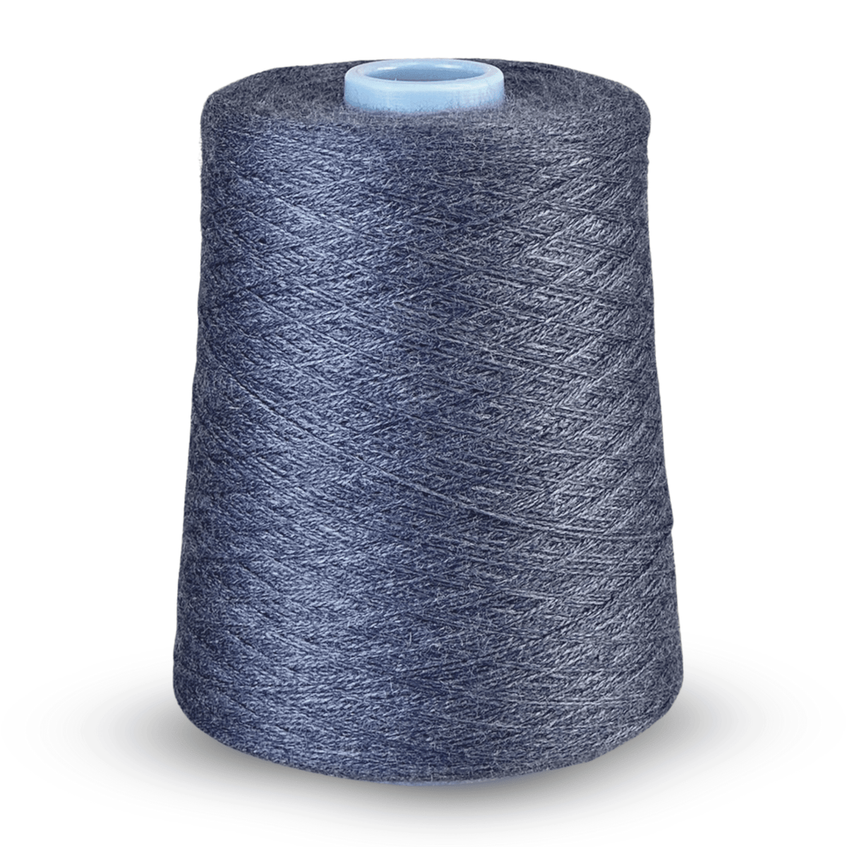 Revolution Fibers Yarn Indigo Zephira Wool-Silk 2/18 Yarn | Mini Cone