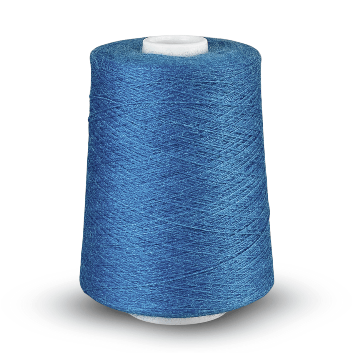Revolution Fibers Yarn Royal Blue Zephira Wool-Silk 2/18 Yarn | Mini Cone