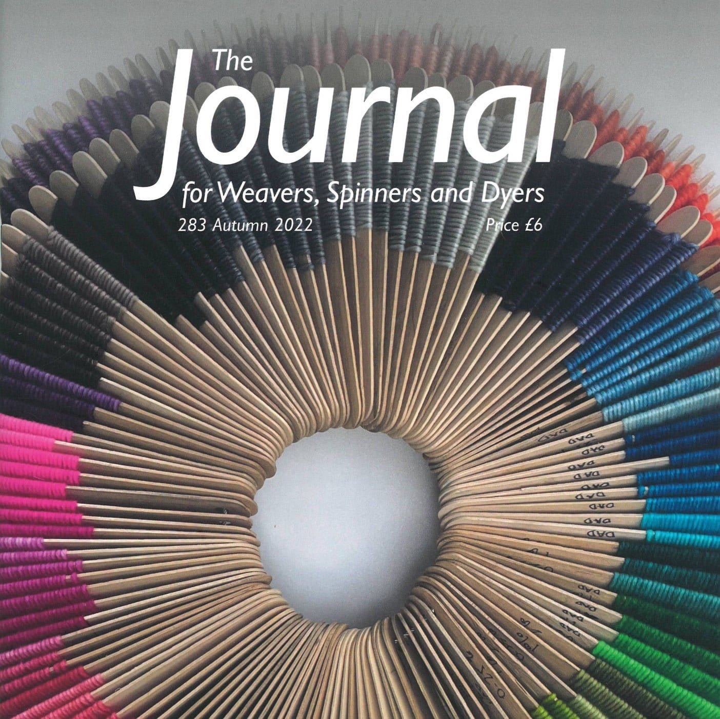 Issue 283 of The Journal For Weavers, Spinners & Dyers