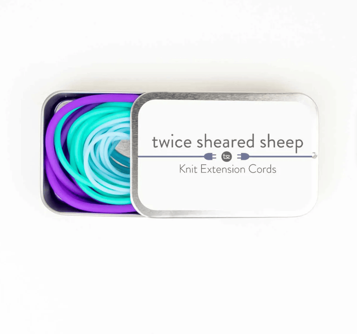 Twice Sheared Sheep Stitch Holders Knit Extension Cords–Stitch Holder Cords