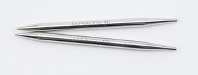 Accessories Unlimited Interchangeable Needle Tips & Cords 10.5 (6.5 mm) Nova Platina Interchangeable Knitting Needles, 4.5" Tip