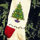 Bully Woolies Knitting Kits Christmas Tree Maine Christmas Stocking Kits