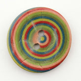 Buttons Etc. Buttons Coconut Bullseye 1" Button