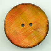 Buttons Etc. Buttons Orange Coconut Stria Button