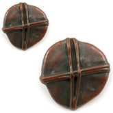 Dill Buttons of America, Inc Buttons Med  .575" Copper Rustic Button