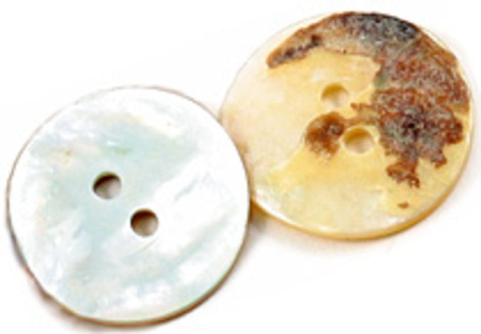 Dill Buttons of America, Inc Buttons Natural Pearl Shell Buttons