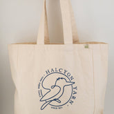 Halcyon Yarn Project Bags Halcyon Yarn Recycled Cotton Tote Bag w/Pocket
