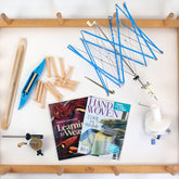 Halcyon Yarn Weaving Kits Quick Start Floor Loom Accessory Package