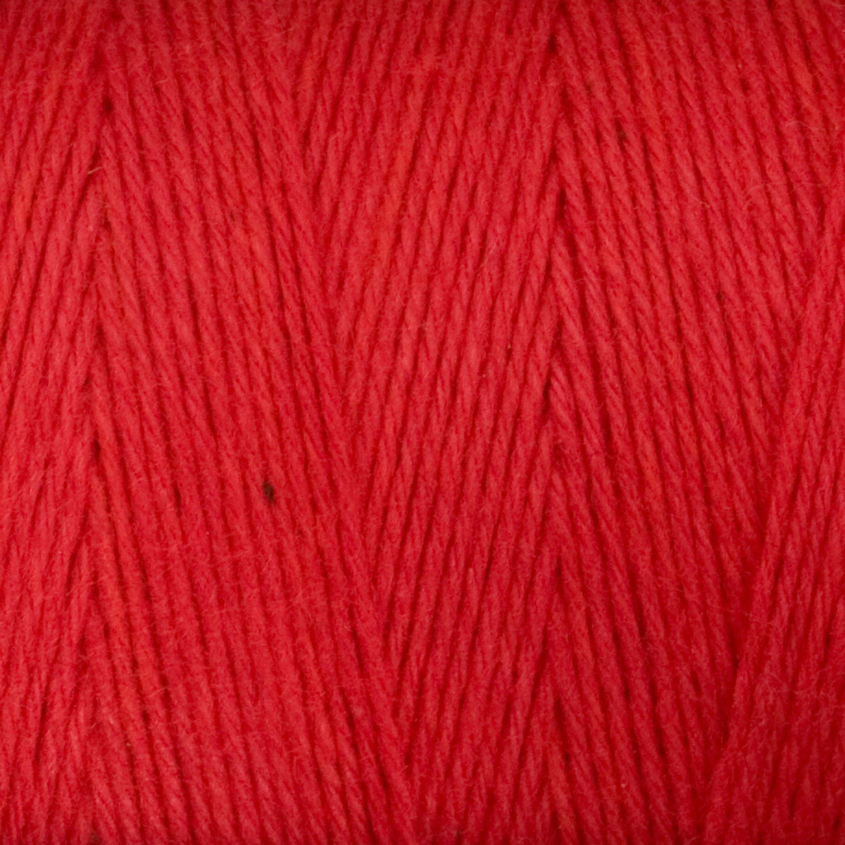 Maurice Brassard Yarn Rouge Scarlet Cotton 8/8 Carpet Warp