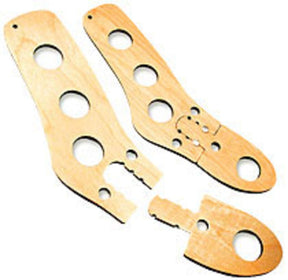 MidCoast Laser Works Blocking Aids Men's (9 1/2" - 10 1/2") Adjustable Sock Blockers