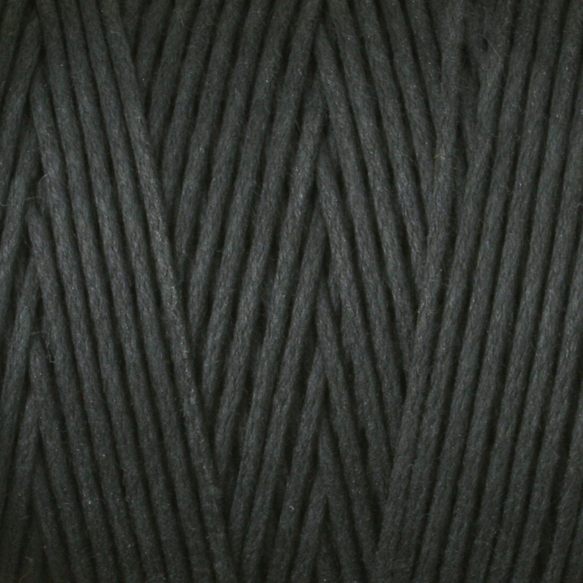 Stuart C. Hurlbert & Co. Yarn Black #9 Cotton Lacing Cord