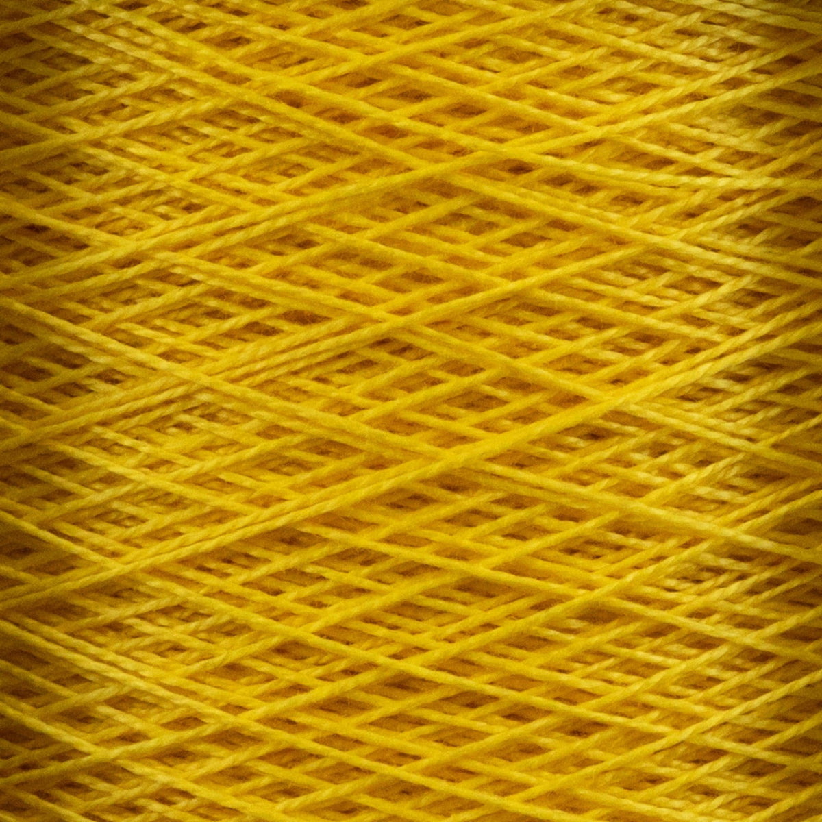 Supreme Corp. Yarn Yellow 10/2 Pearl Cotton Yarn | Mini-cone
