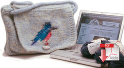 Kingfisher Messenger Bag  Pattern download