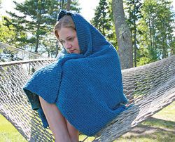 Casco Cottage Knitted Throw - Casco Bay Bulky Chenille