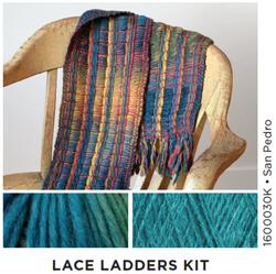 Lace Ladders  Woven Scarf Kit 3 San Pedro