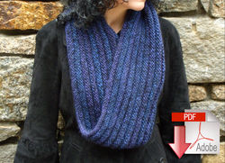 Rippling Ringlet Infinity Cowl  Pattern download