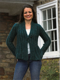 Womenaposs Super Bulky Cabled Cardigan