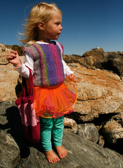 Side to Side Pullover for Girls by Knitting Pure amp Simple
