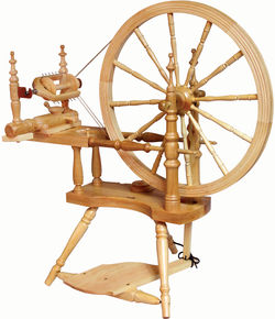Kromski Polonaise Spinning Wheel Clear