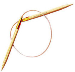 16" Circular Bamboo Knitting Needles, Size 10