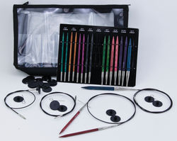 Dreamz 45quot Interchangeable Deluxe Knitting Needle Set by Knitteraposs Pride