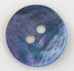 Blue Pearl Button 34quot 