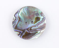Mexican Abalone 1 18quot Button