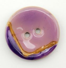 Purple Coco Boomerang 1 1/8" Button