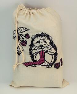 Hedgehog Project Bag by Mum n Sun Ink