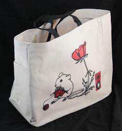 Mouse Project Tote by Mum n Sun Ink