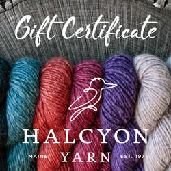 Halcyon Yarn Gift Certificate for 5000