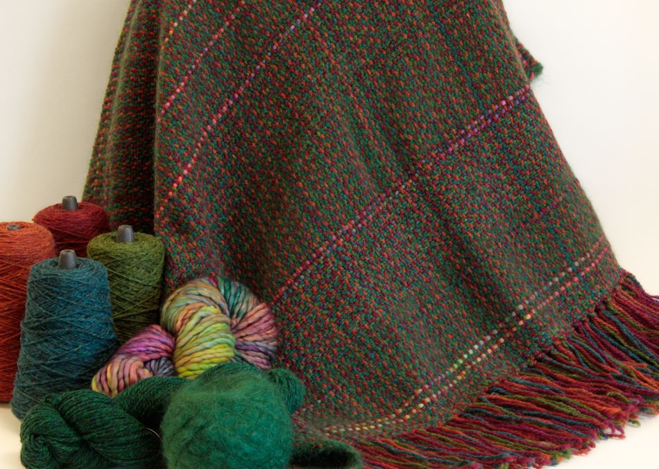 Weaving Patterns Forest Glen Broken Twill Throw  Pattern download