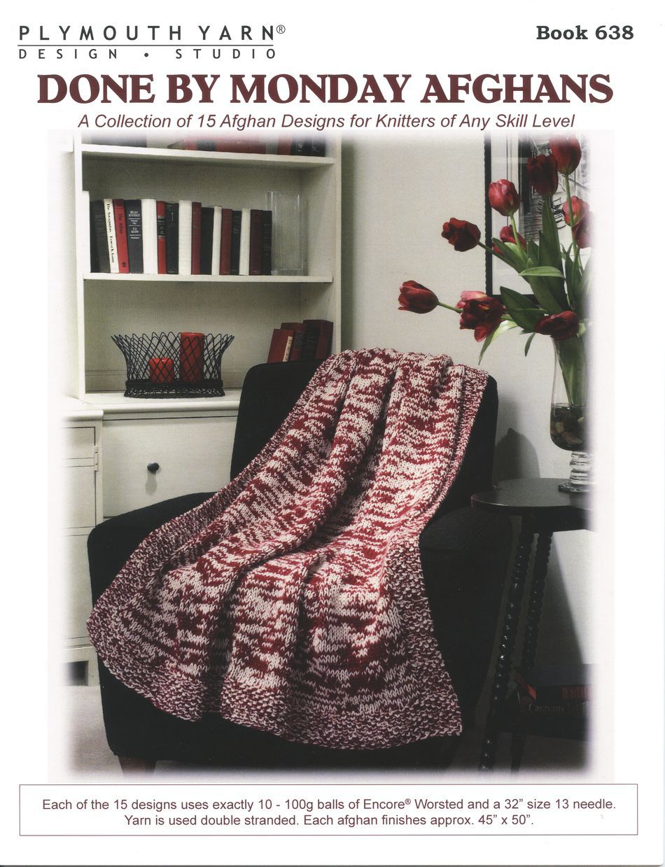 Knitting Patterns Done By Monday Afghans