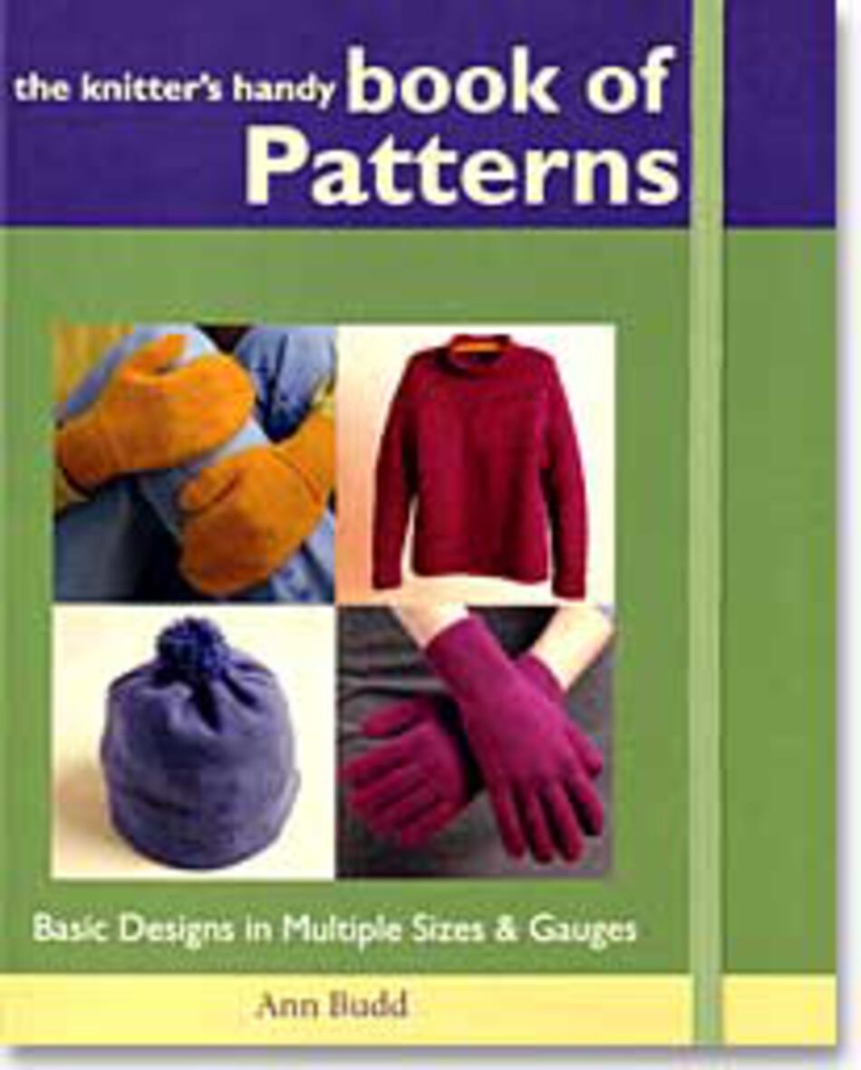 Knitting Books The Knitteraposs Handy Book of Patterns Basic Designs in Multiple Sizes and Gauges