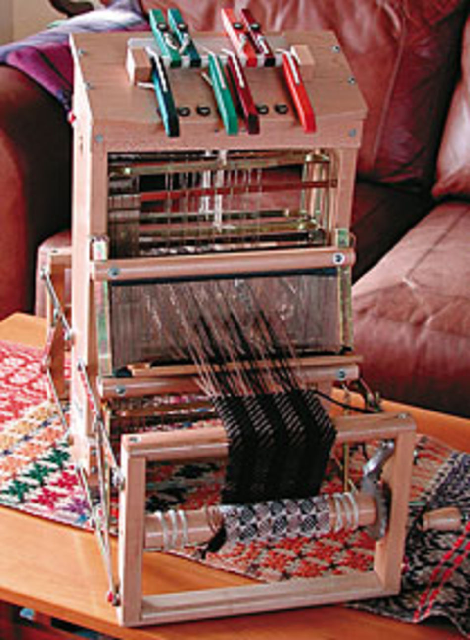 Weaving Equipment Leclerc Voyageur 95quot Table Loom 8Shaft