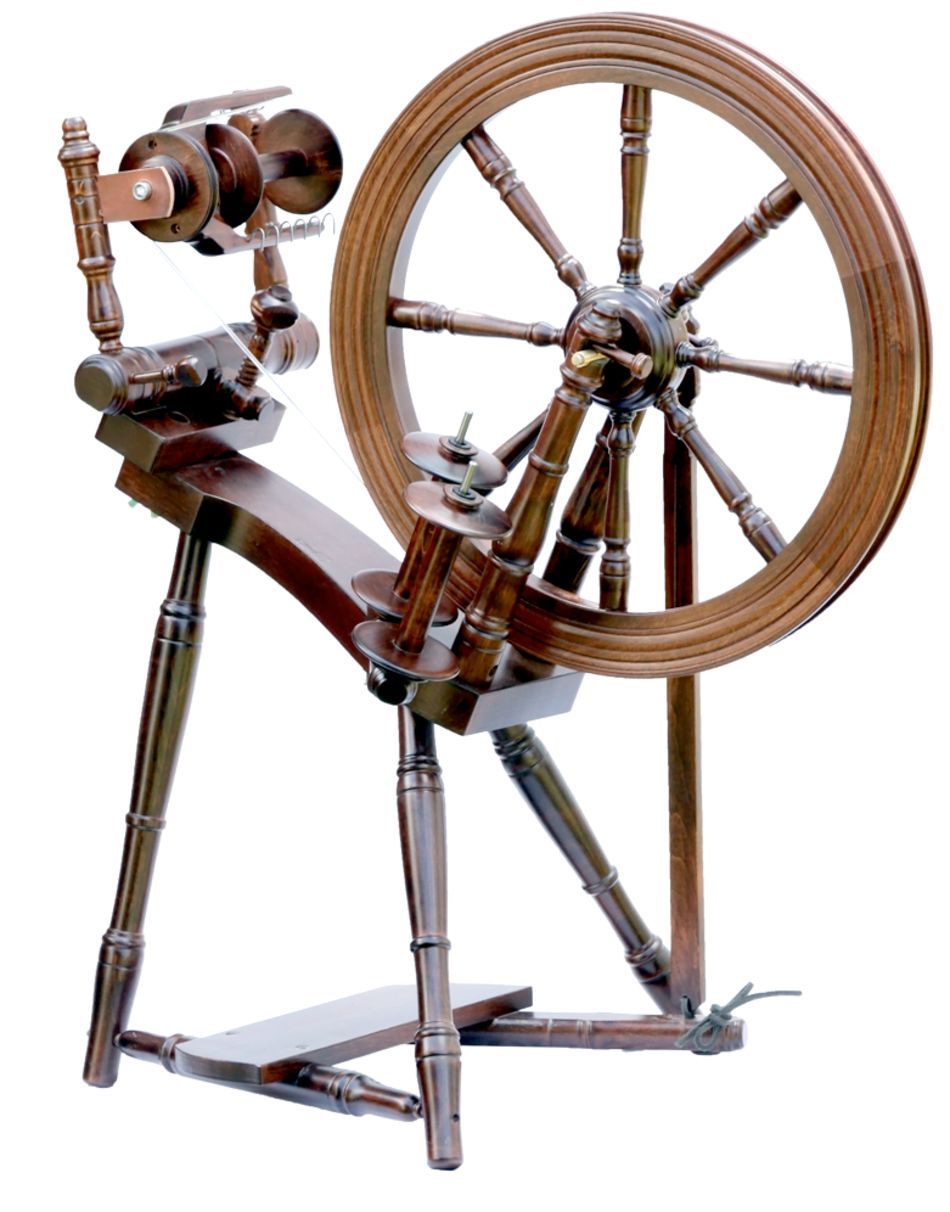 Spinning Equipment Kromski Prelude Spinning Wheel Walnut