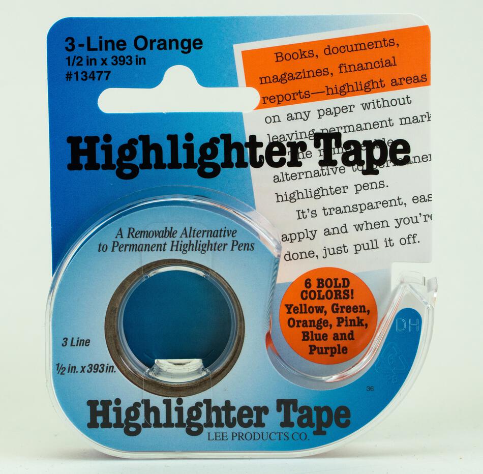 MultiCraft Equipment Highlighter Tape  Orange