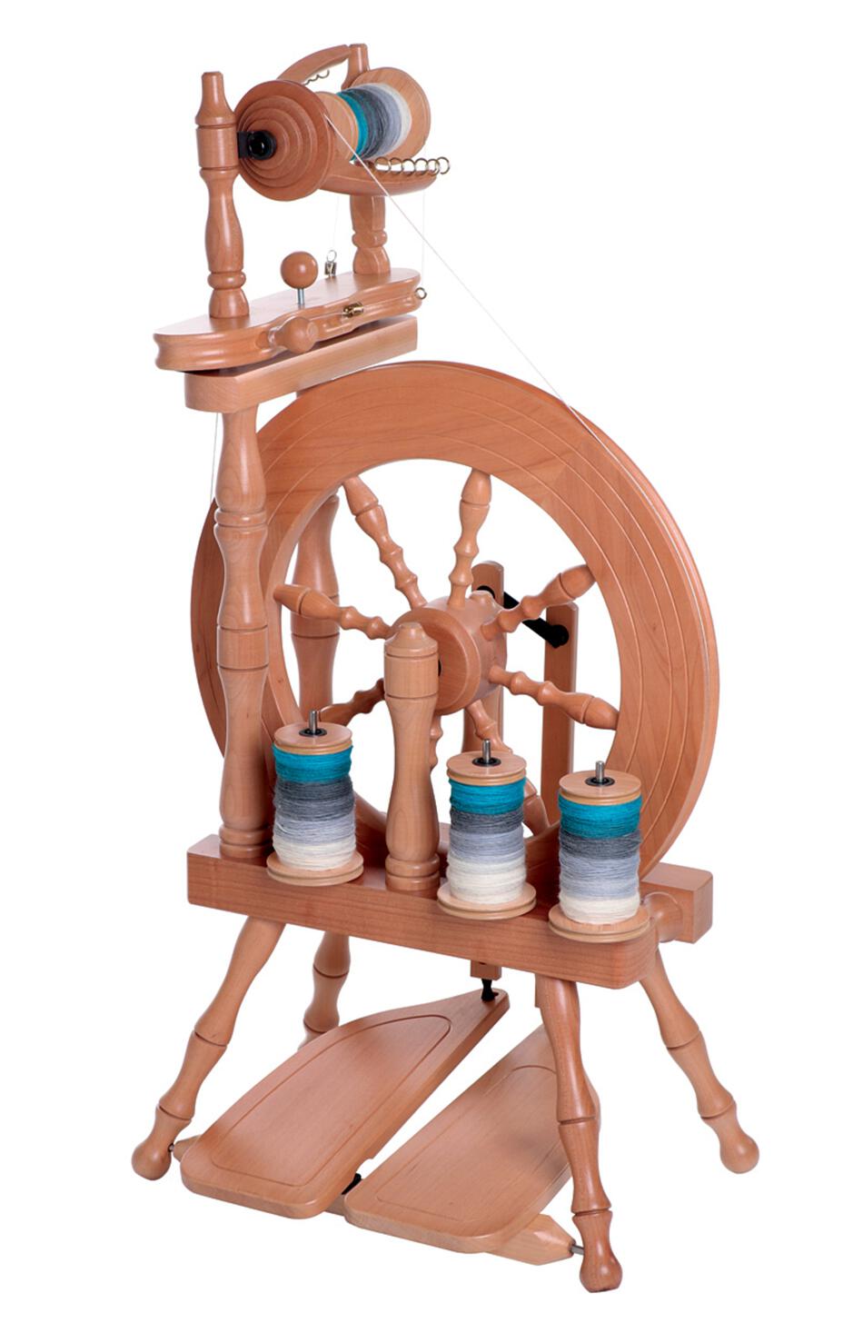 Spinning Equipment Ashford Traveller Spinning Wheel DoubleDrive DoubleTreadle Unfinished