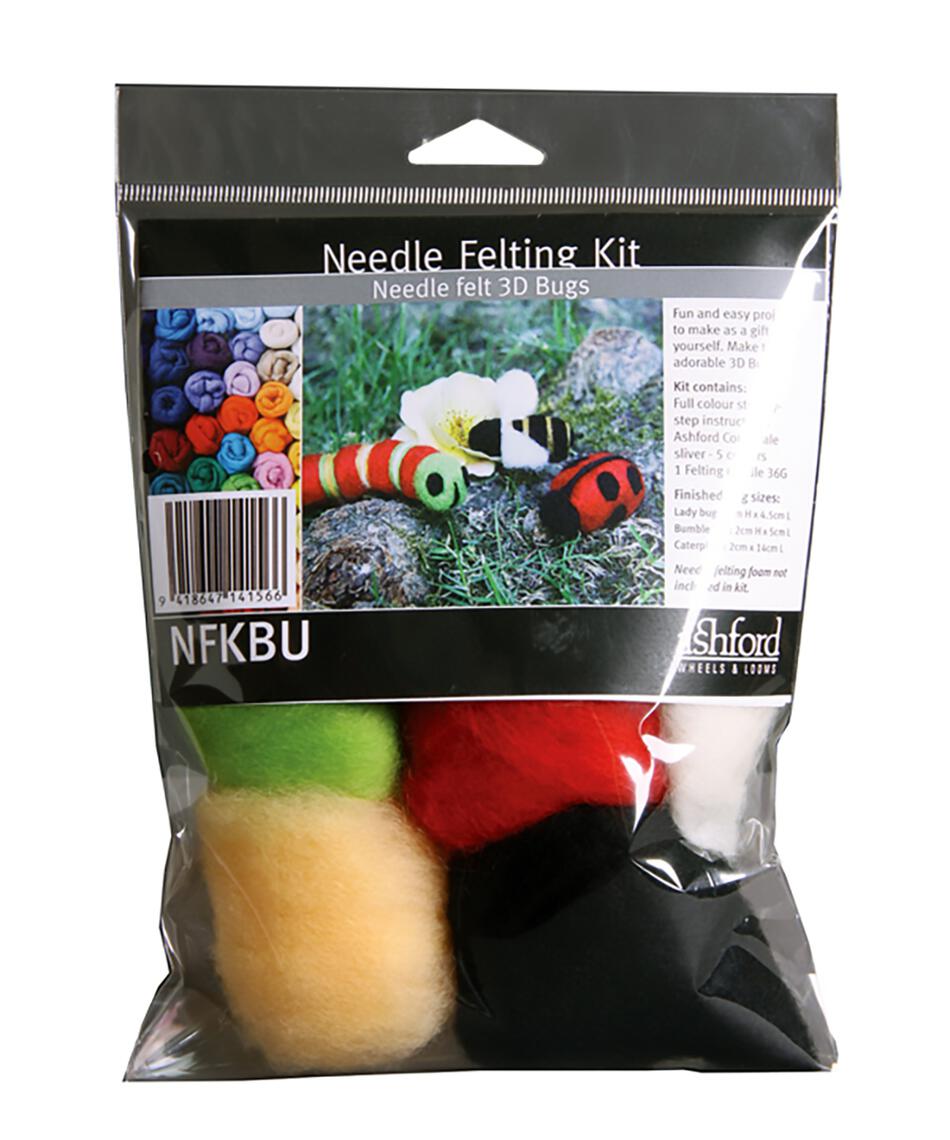 Felting Kits Ashford Needle Felting Kit  Bugs