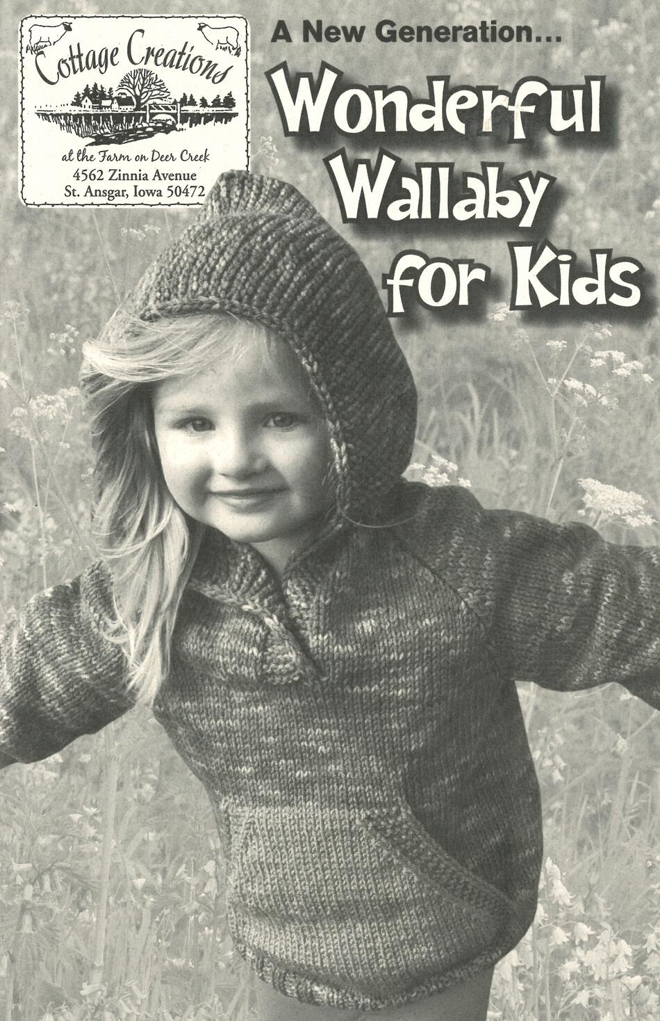 Knitting Books A New Generation Wonderful Wallaby for Kids