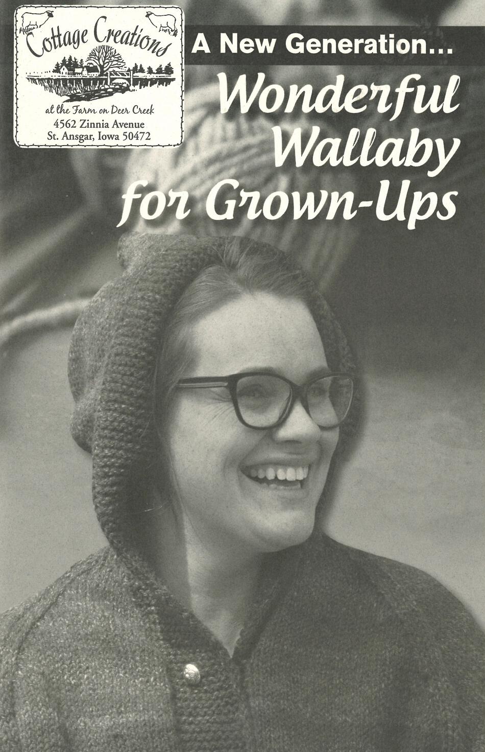 Knitting Books A New Generation Wonderful Wallaby for GrownUps